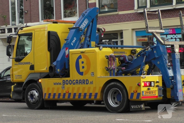 Brandweerauto beschadigd bij ongeval