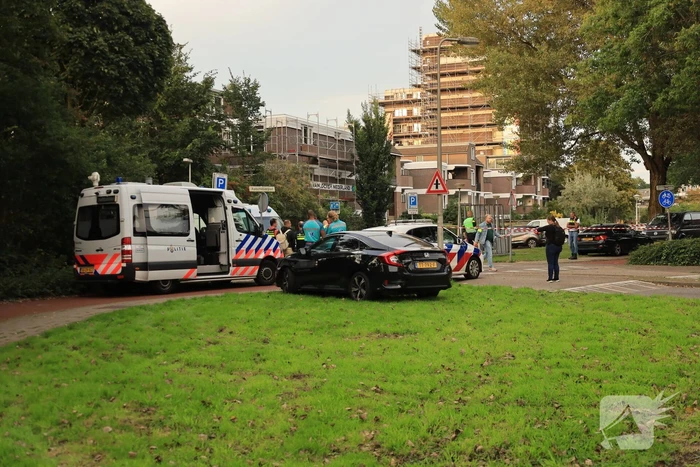 Grote inzet hulpdiensten in woonwijk