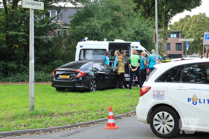 Grote inzet hulpdiensten in woonwijk