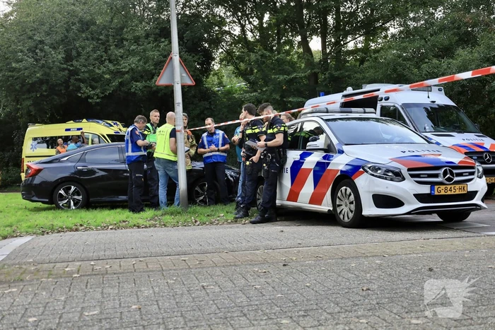 Grote inzet hulpdiensten in woonwijk