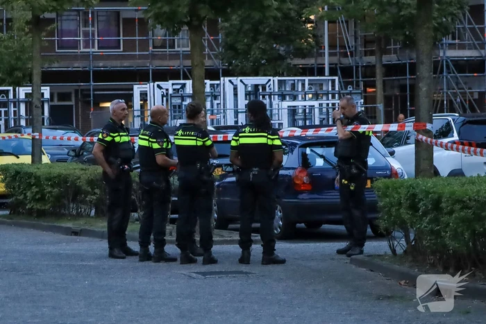 Grote inzet hulpdiensten in woonwijk