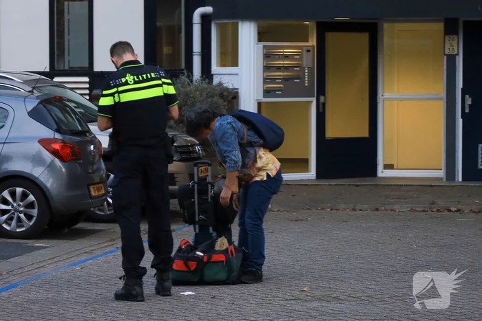 Grote inzet hulpdiensten in woonwijk