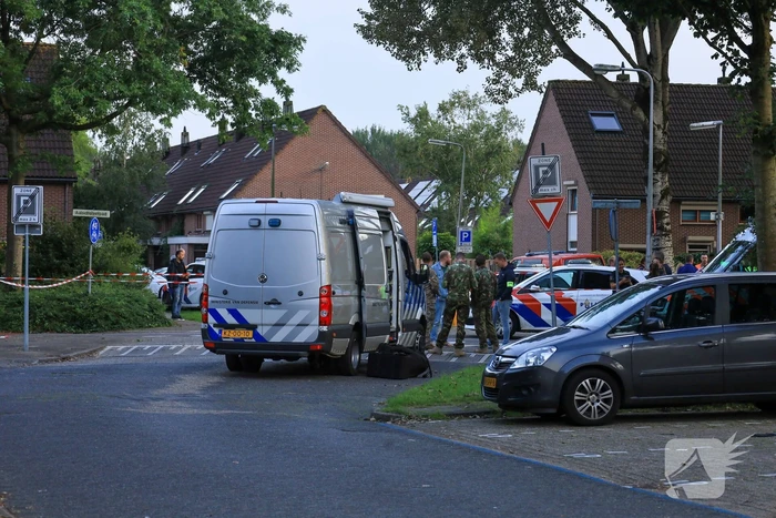 Grote inzet hulpdiensten in woonwijk