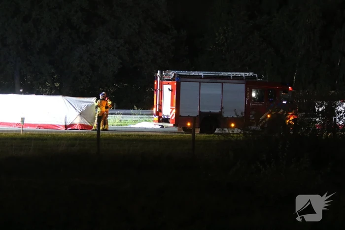 Motorrijder overleden bij aanrijding op snelweg