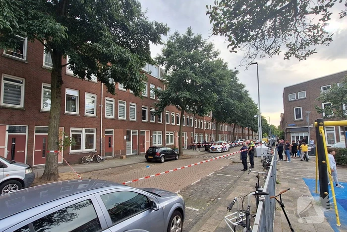 Explosie bij deur appartementencomplex
