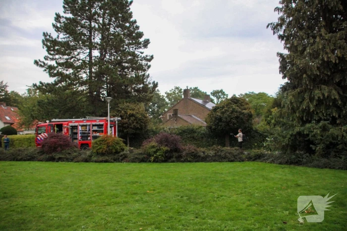 Brand in vrijstaand woonhuis