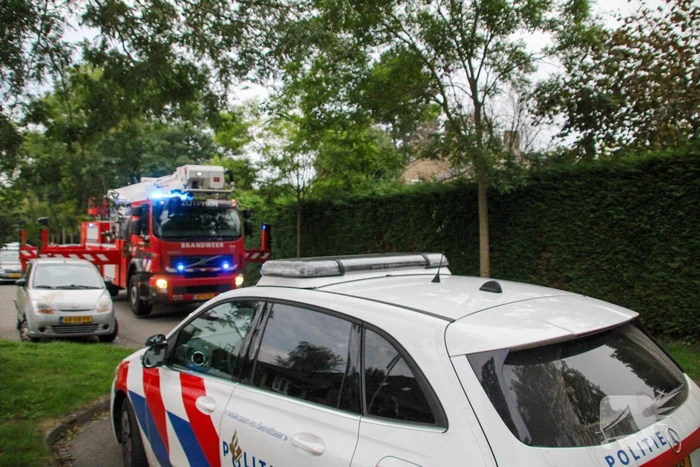 Brand in vrijstaand woonhuis