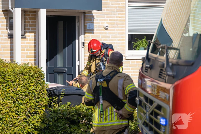 Brand in regelkast van zonnepanelen
