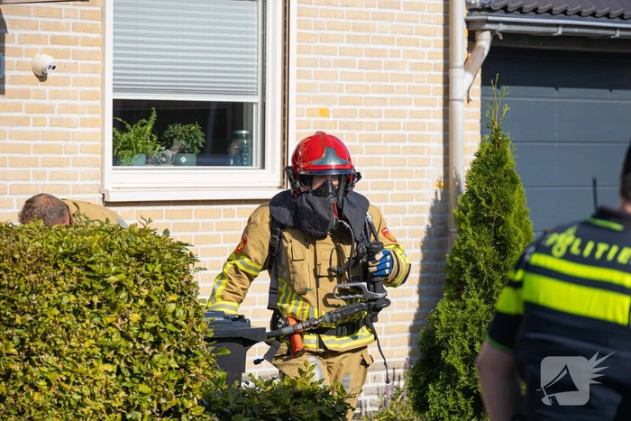 Brand in regelkast van zonnepanelen