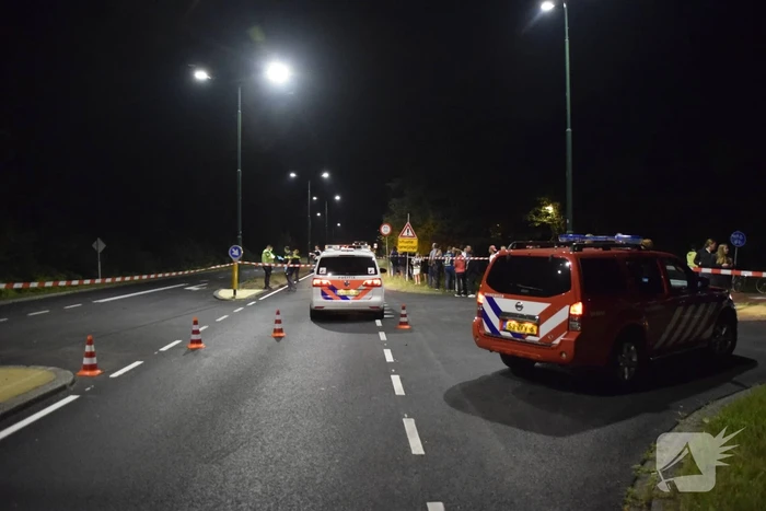 Achtervolging eindigt in crash, Maserati zwaar beschadigd