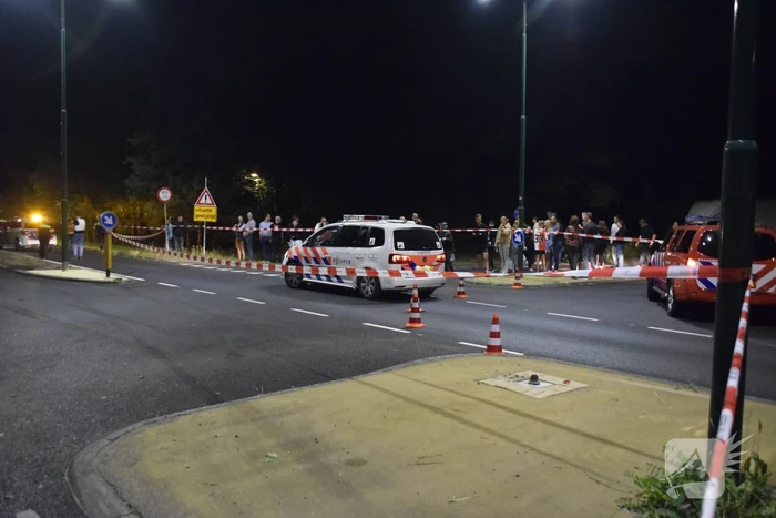 Achtervolging eindigt in crash, Maserati zwaar beschadigd