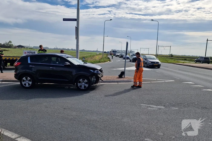 Twee auto's beschadigd bij ongeval