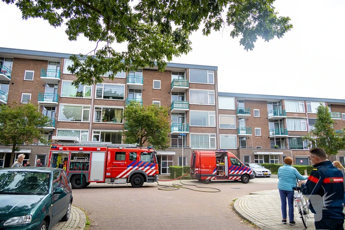 Flinke schade na brand in flatwoning