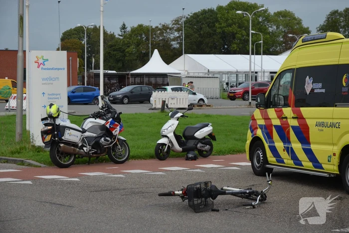 Fietser gewond bij verkeersongeval