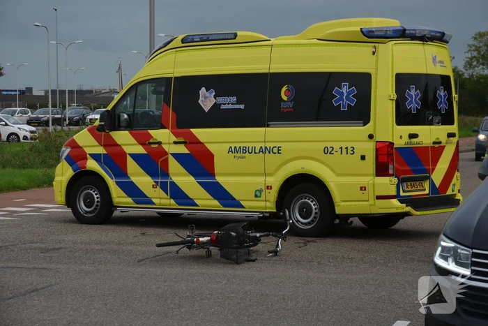 Fietser gewond bij verkeersongeval
