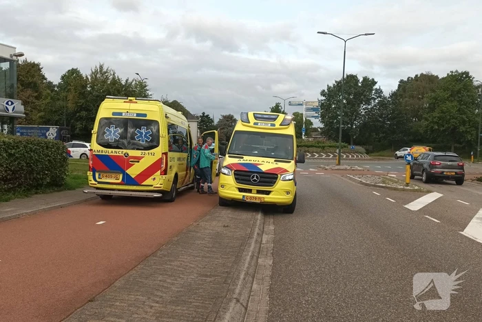 Fietser gewond bij botsing met automobilist