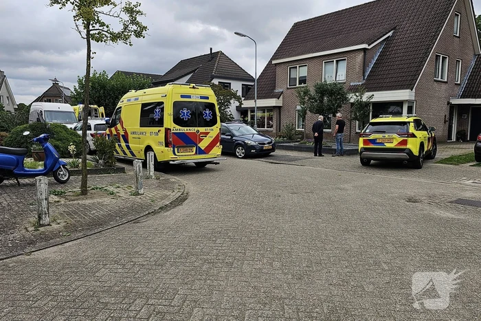 Veel hulpdiensten ingezet bij woning
