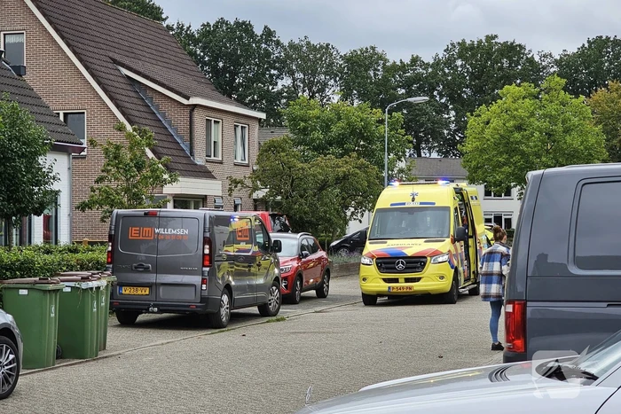 Veel hulpdiensten ingezet bij woning