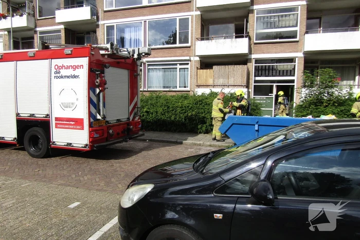 Gasleiding geraakt tijdens werkzaamheden
