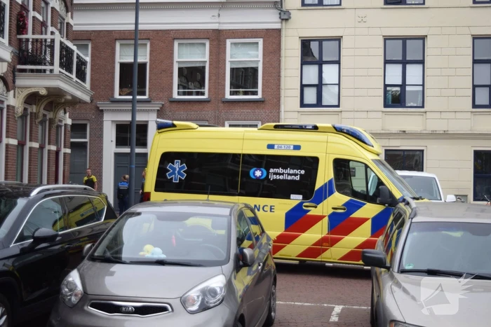 Fietser gecontroleerd na val