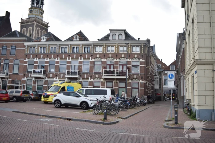 Fietser gecontroleerd na val