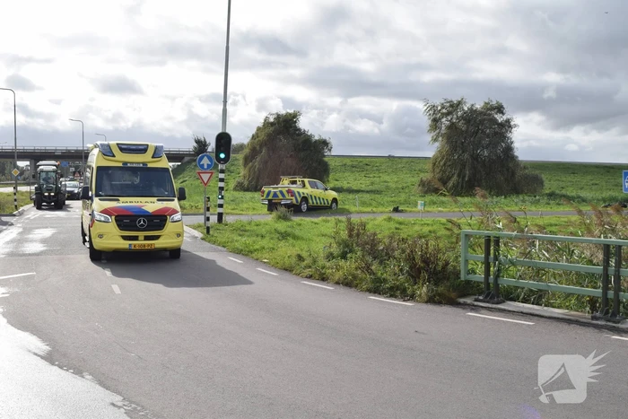 Scooterrijder gewond bij botsing