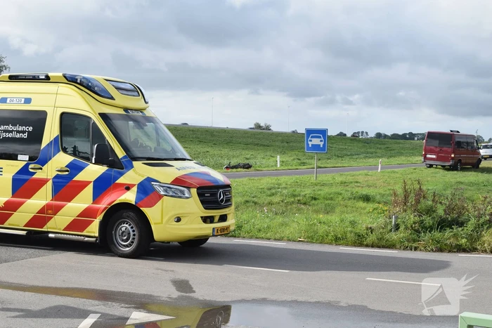 Scooterrijder gewond bij botsing