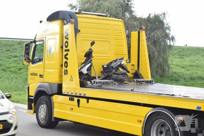Scooterrijder gewond bij botsing