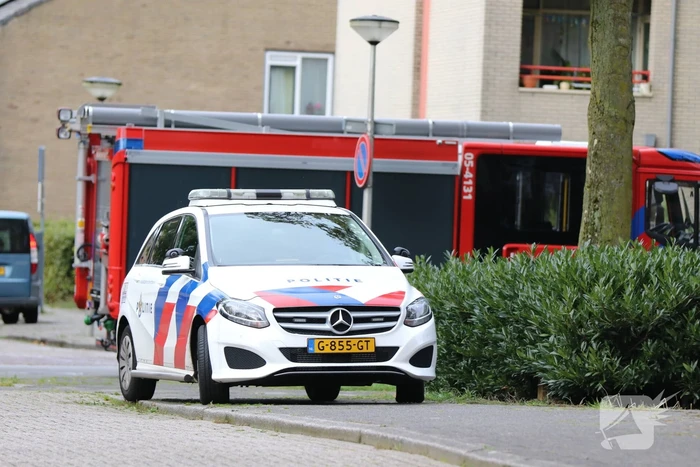 Brand op balkon snel onder controle