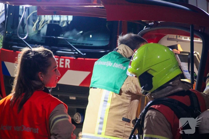 Onderzoek naar chemische lucht in water