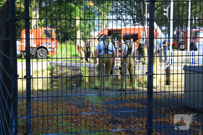 Overleden persoon uit sluis gehaald