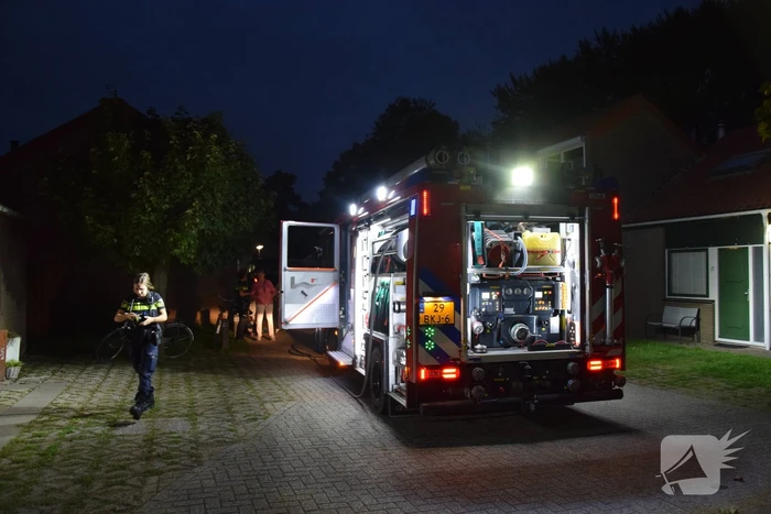Kortsluiting koelkast veroorzaakt brand