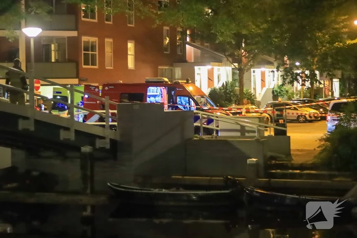 Persoon uit water gehaald