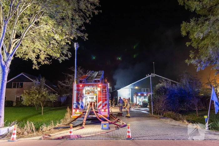 Honderden koeien gered bij uitslaande brand