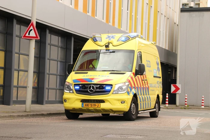 Automobilist rijdt tegen boom