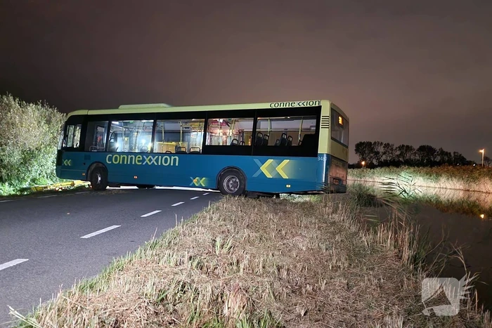 Bus in de problemen door keeractie