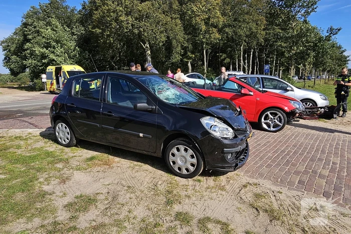 Meerdere personen gecontroleerd na kettingbotsing