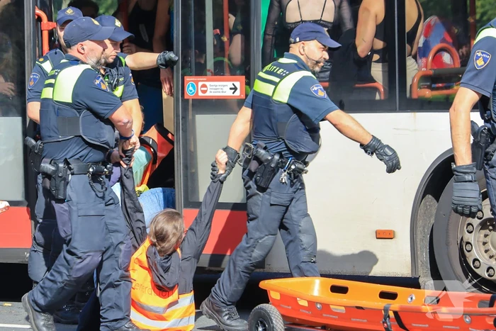 Opnieuw aanhoudingen bij demonstratie extinction rebellion