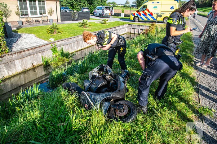 Scooterrijder aangehouden na ongeval met opgevoerde scooter