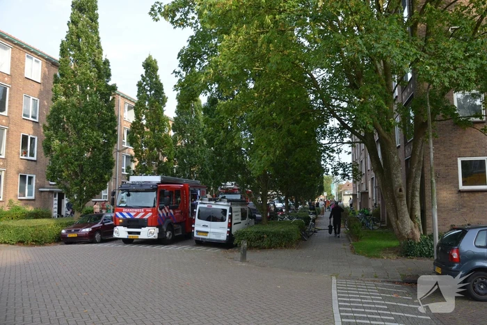 Brand in flat snel onder controle