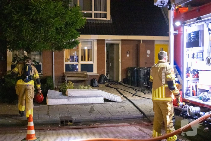 Brand in woning snel onder controle