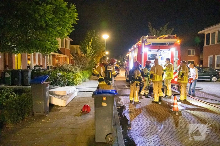 Brand in woning snel onder controle