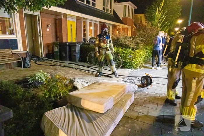 Brand in woning snel onder controle