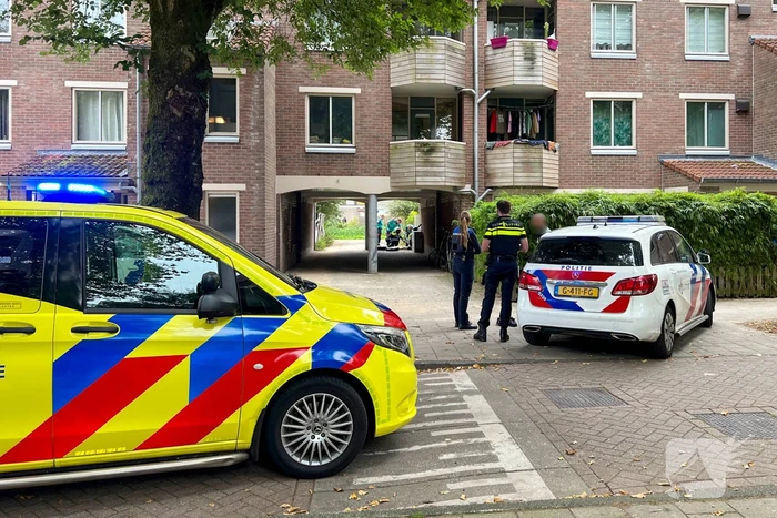 Persoon gewond hij steekincident