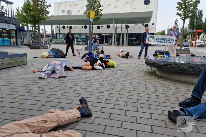 Demonstratie door XR voor gemeentehuis