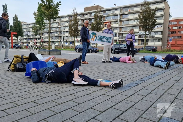 Demonstratie door XR voor gemeentehuis