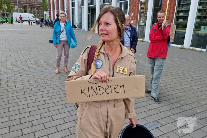 Demonstratie door XR voor gemeentehuis