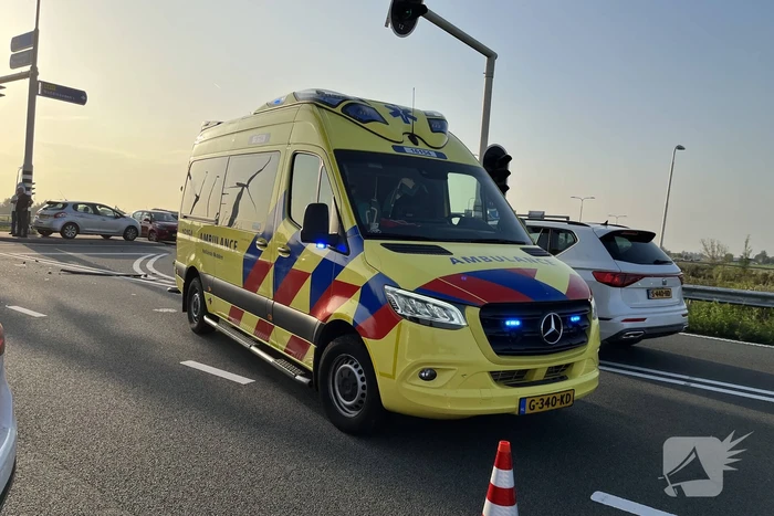 Voertuigen zwaar beschadigd door ongeval