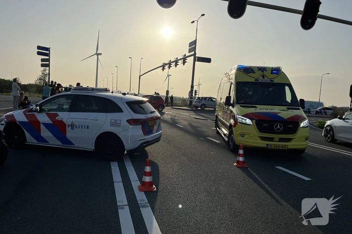 Voertuigen zwaar beschadigd door ongeval