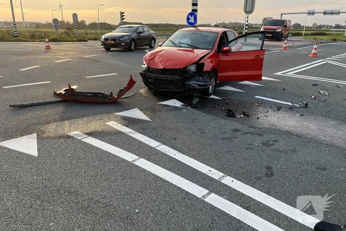 Voertuigen zwaar beschadigd door ongeval